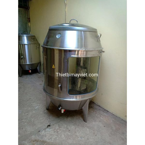 Lu quay vịt inox 80 -2