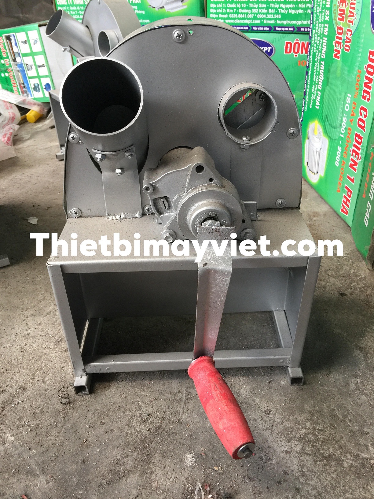 Máy thái hành quay tay Tuấn Phát