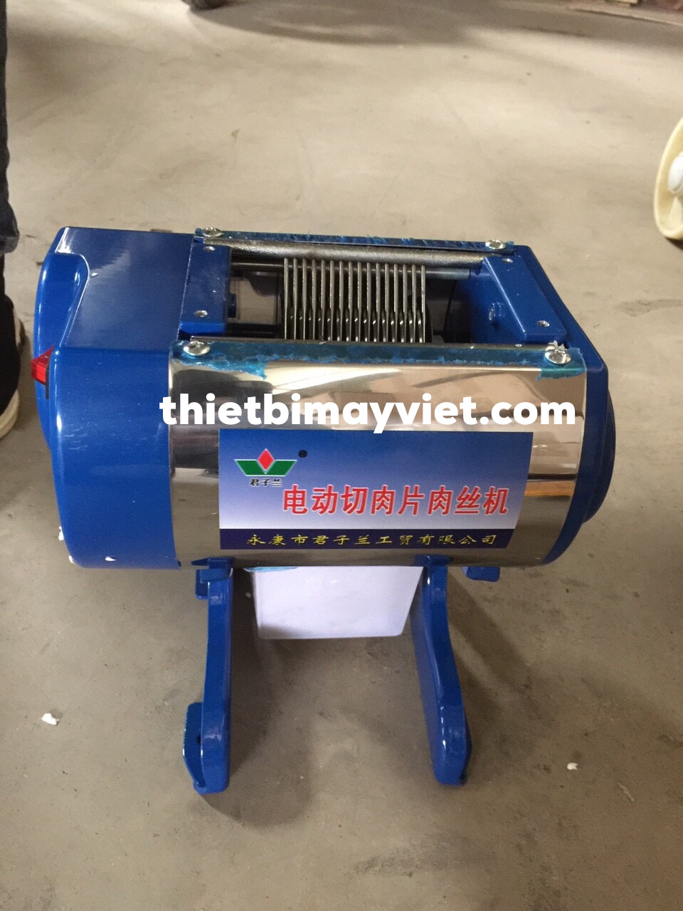 Máy thái thịt sống, thịt chín