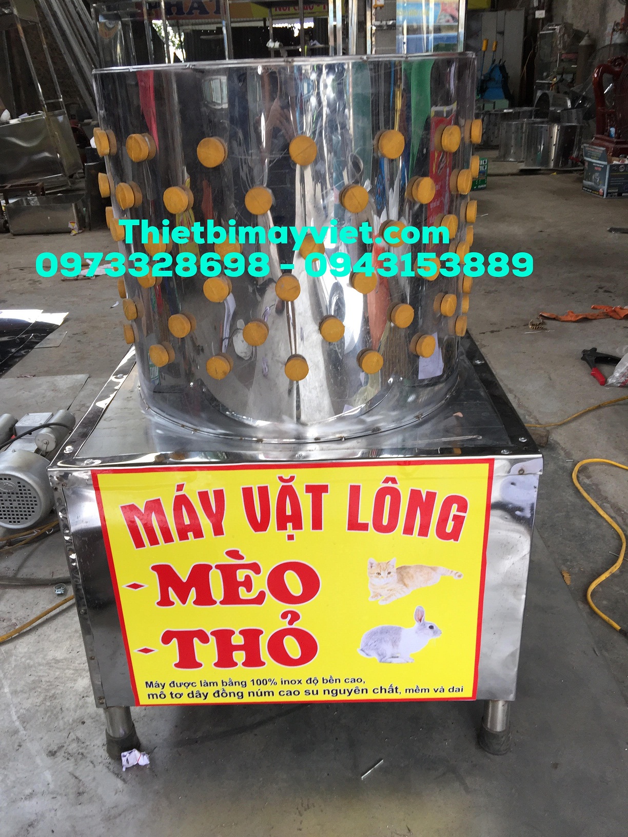 Máy vặt lông mèo thỏ Tuấn Phát