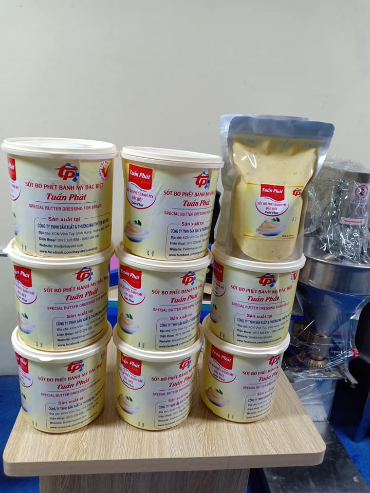 Sốt bơ phết bánh mì đặc biệt