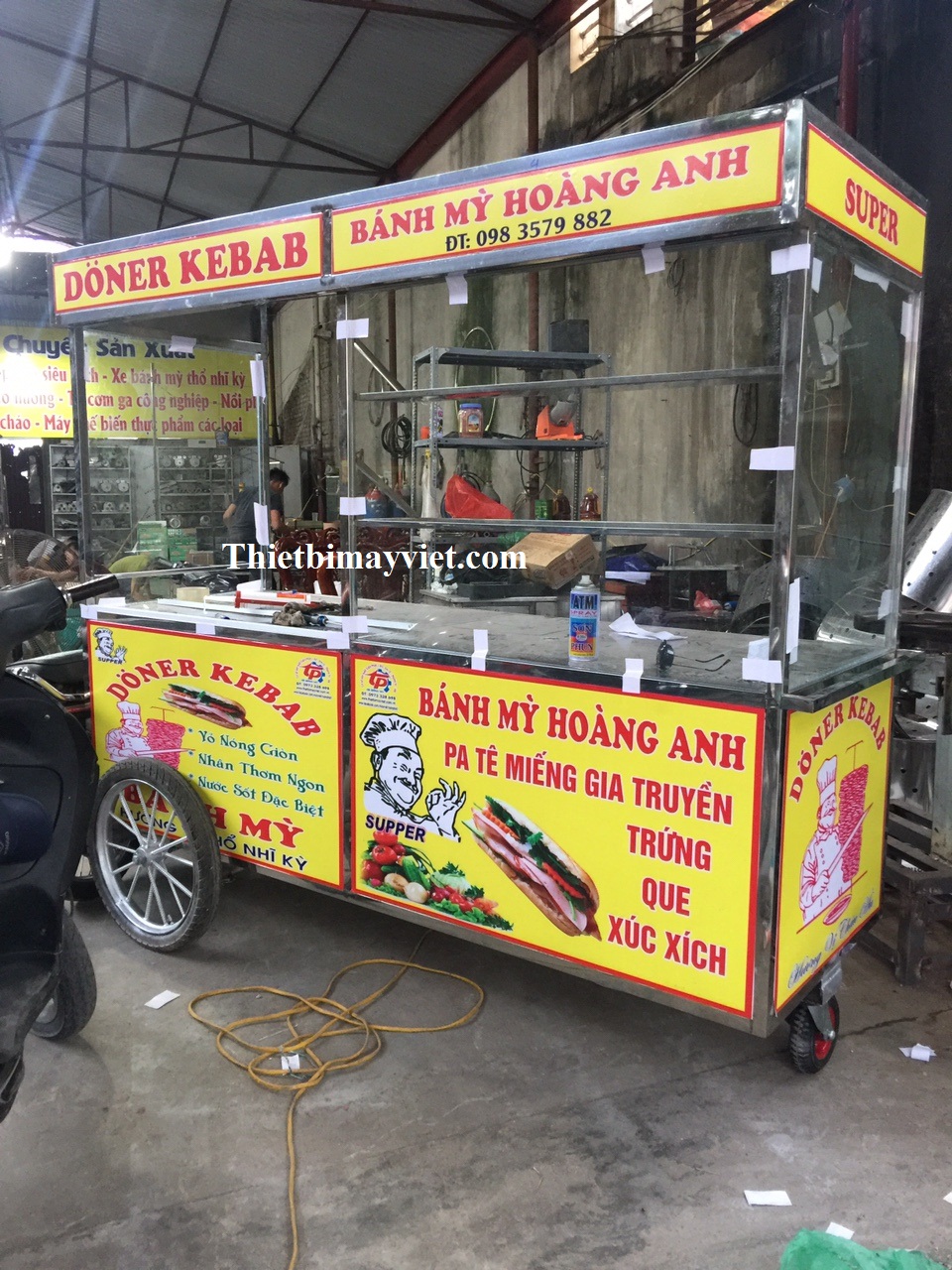 Xe bánh mì PATE