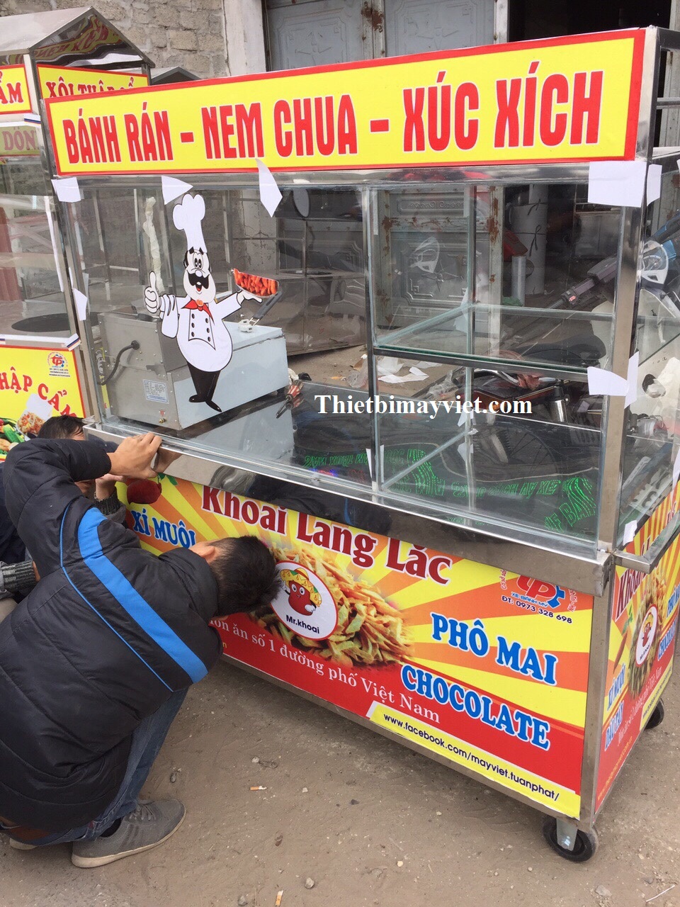 Xe Bán Khoai Lang Lắc