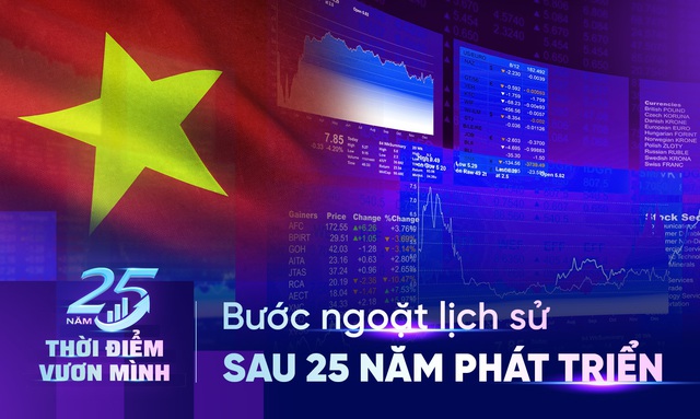 Bước ngoặt lịch sử của thị trường chứng khoán Việt Nam sau 25 năm phát triển