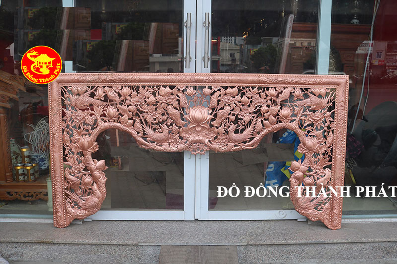 Cửa Vòng Bằng Đồng Mẫu Cửa Võng Hoa Sen