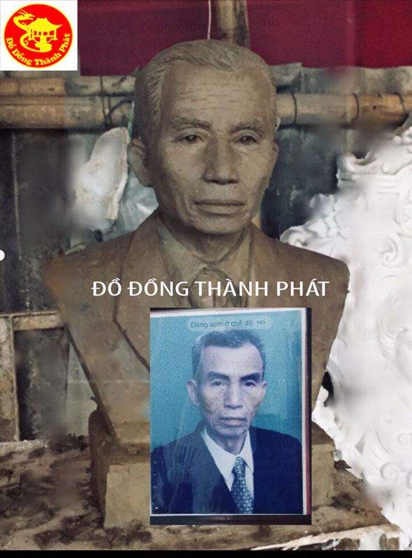 tượng chân dung cụ ông