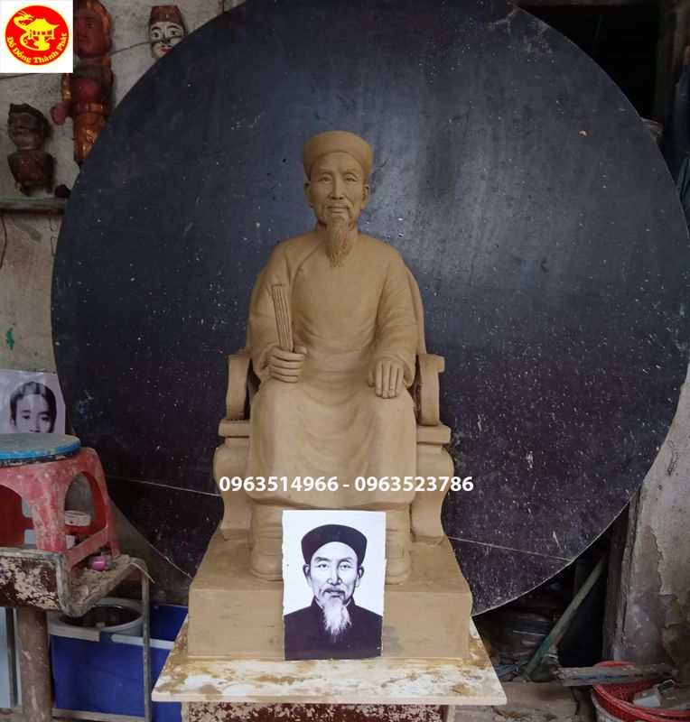 đúc tượng đồng truyền thần hoàn thiện