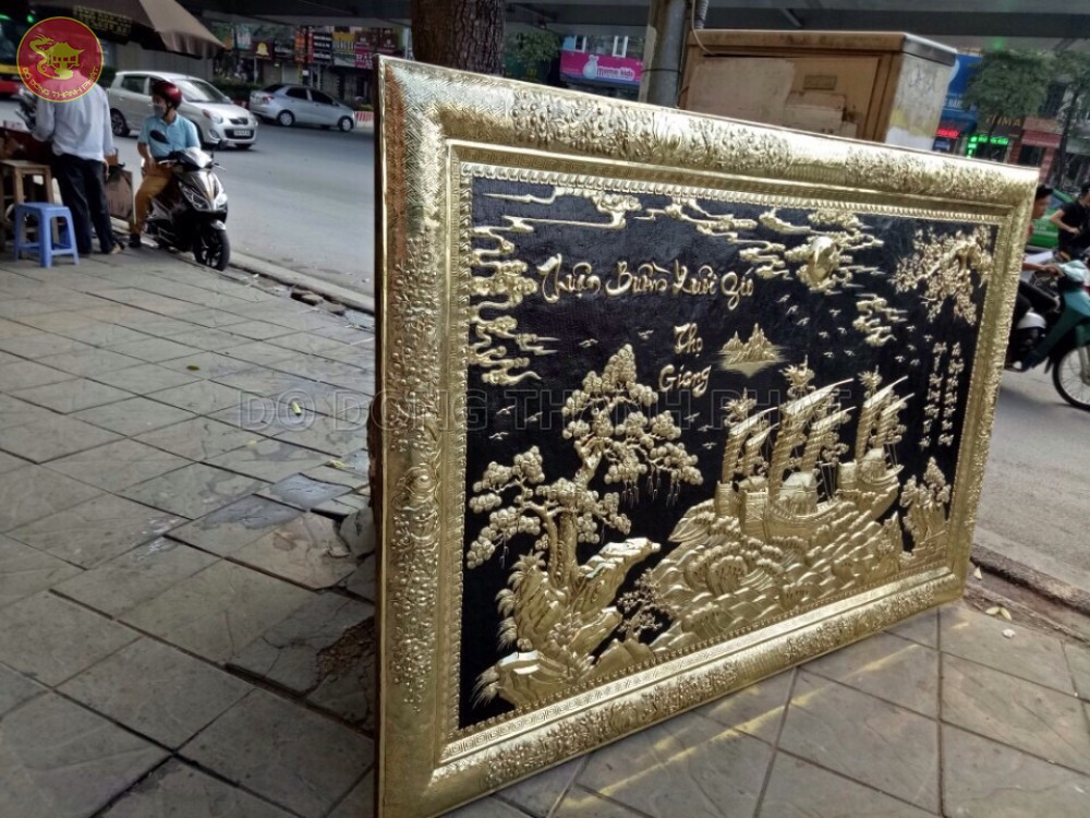 tranh thuận buồm xuôi gió bằng đồng