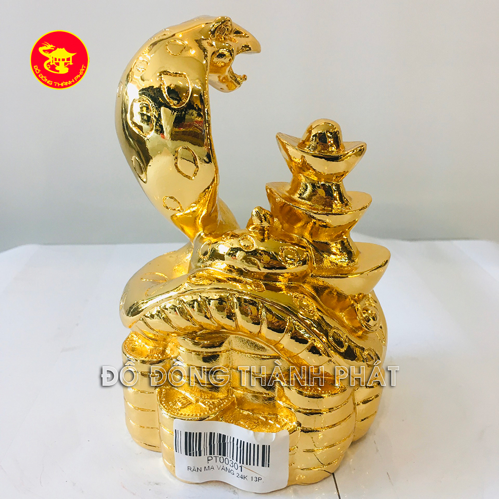 Linh vật phong thủy tuổi Tỵ bằng đồng