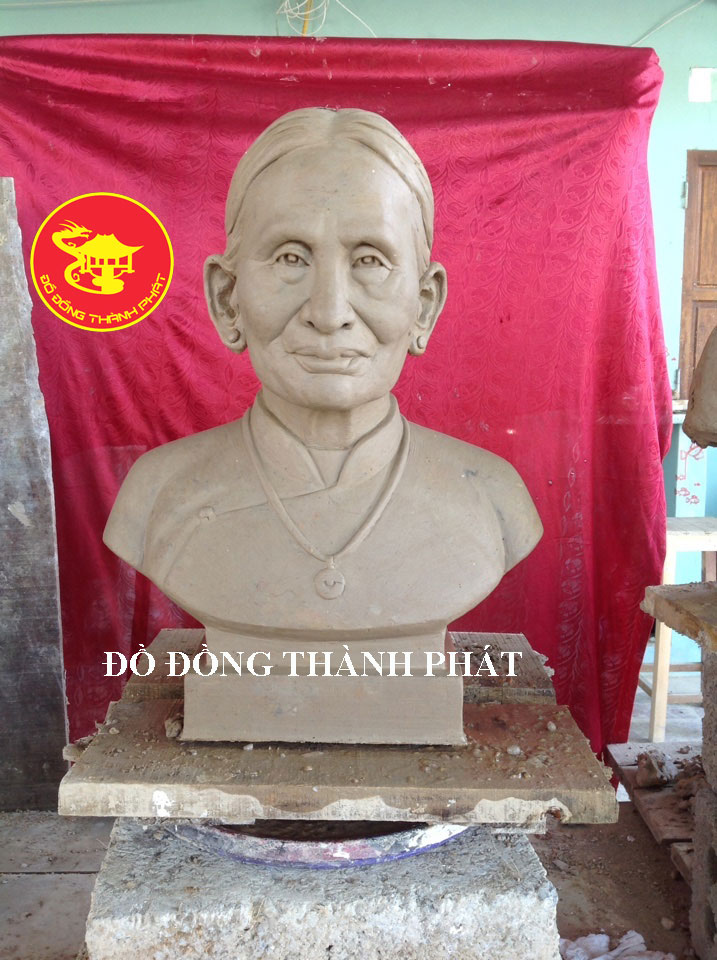 tượng thạch cao chân dung 