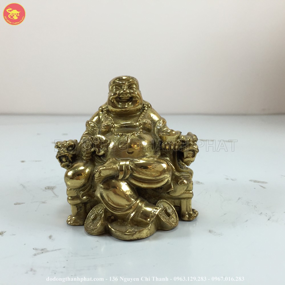 Tượng Phật Di Lạc Bằng Đồng Vàng