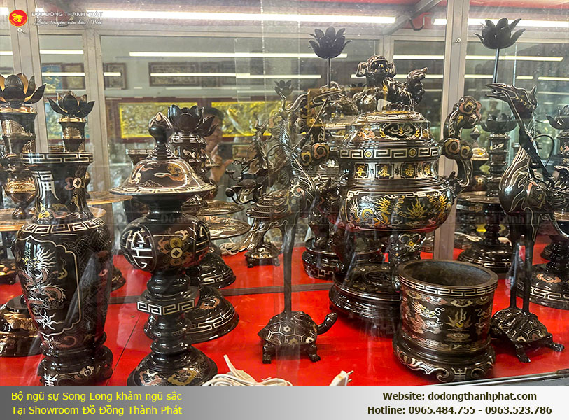 Đồ Đồng Thành Phát - Địa chỉ uy tín chuyên bát hương và bộ đồ thờ khảm ngũ sắc đẳng cấp