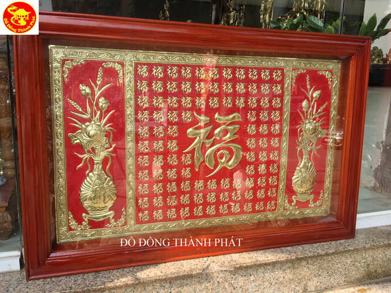 tranh phong thủy chữ phúc