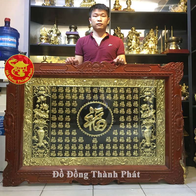 tranh chữ bách phúc