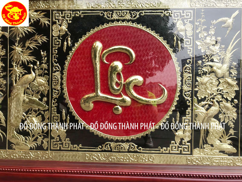 tranh phong thủy chữ lộc