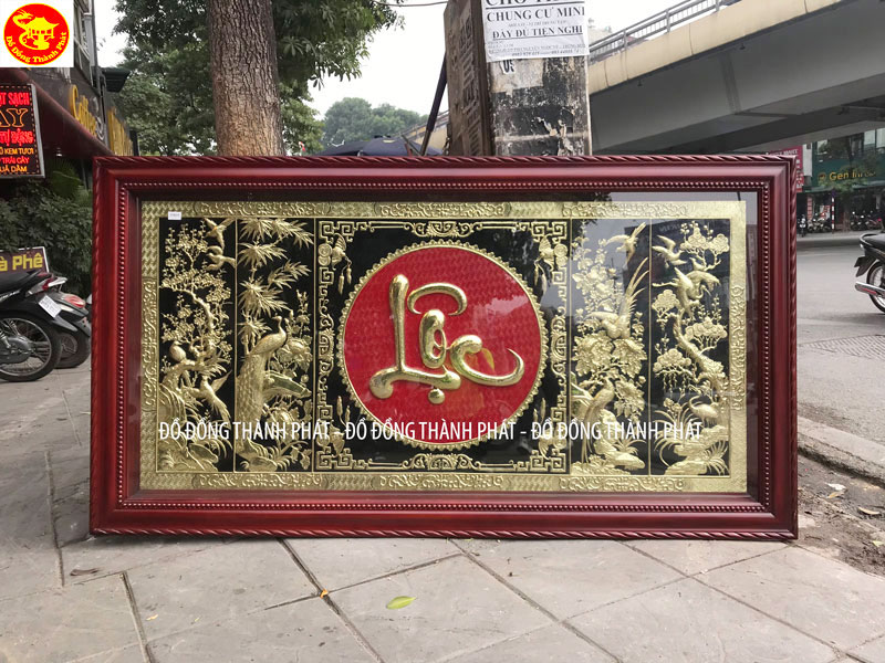 tranh treo tường chữ lộc