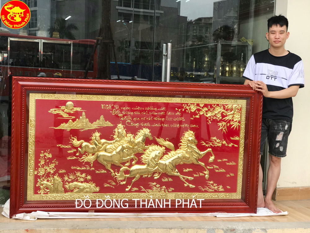 mã đáo thành công mạ vàng 24k