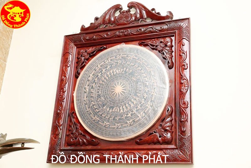 tranh mặt trống đồng cao cấp