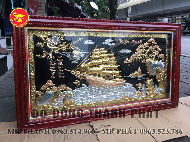 Tranh thuận buồm xuôi gió tam khí