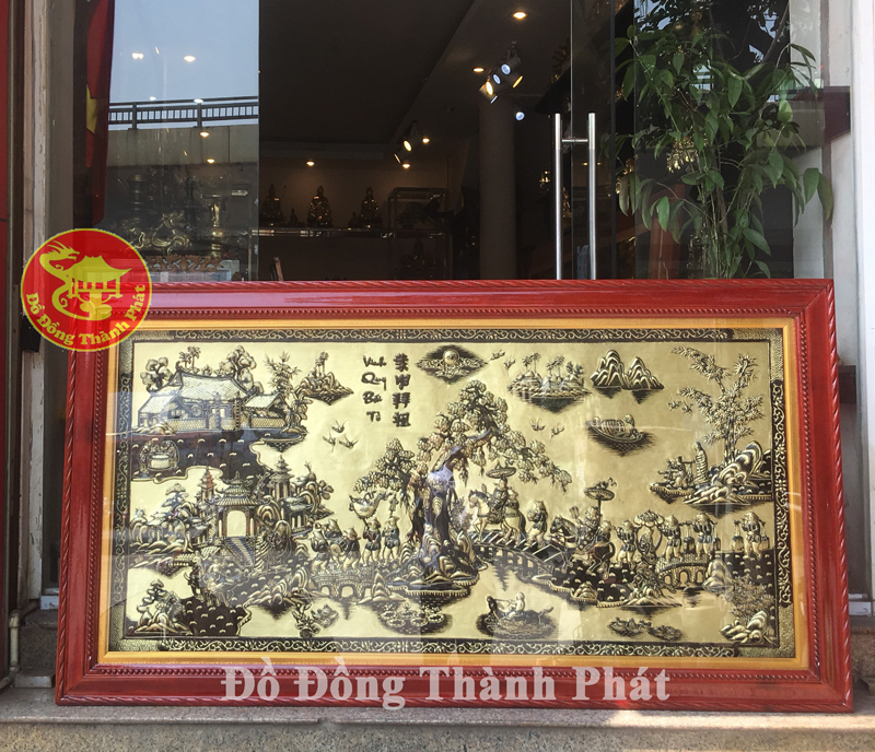 tranh đồng vinh quy bái tổ