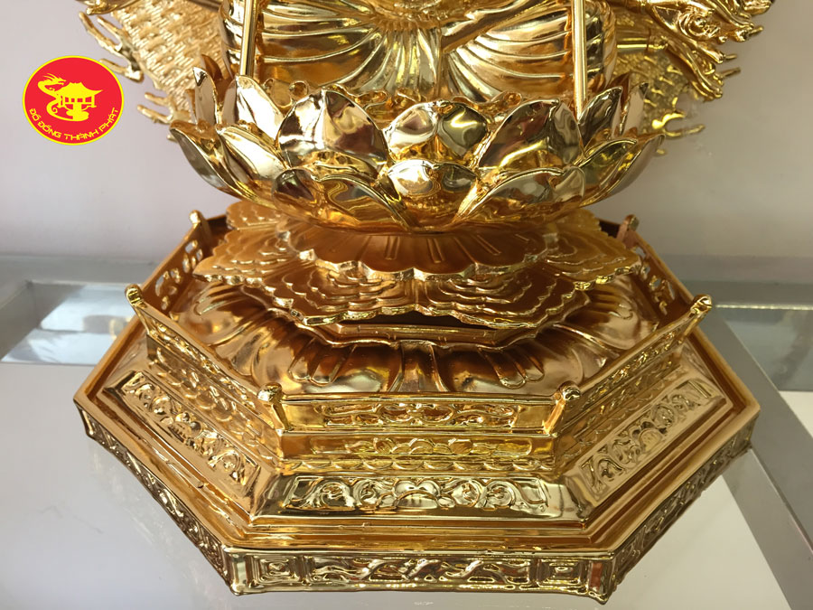 tượng bồ tát mạ vàng