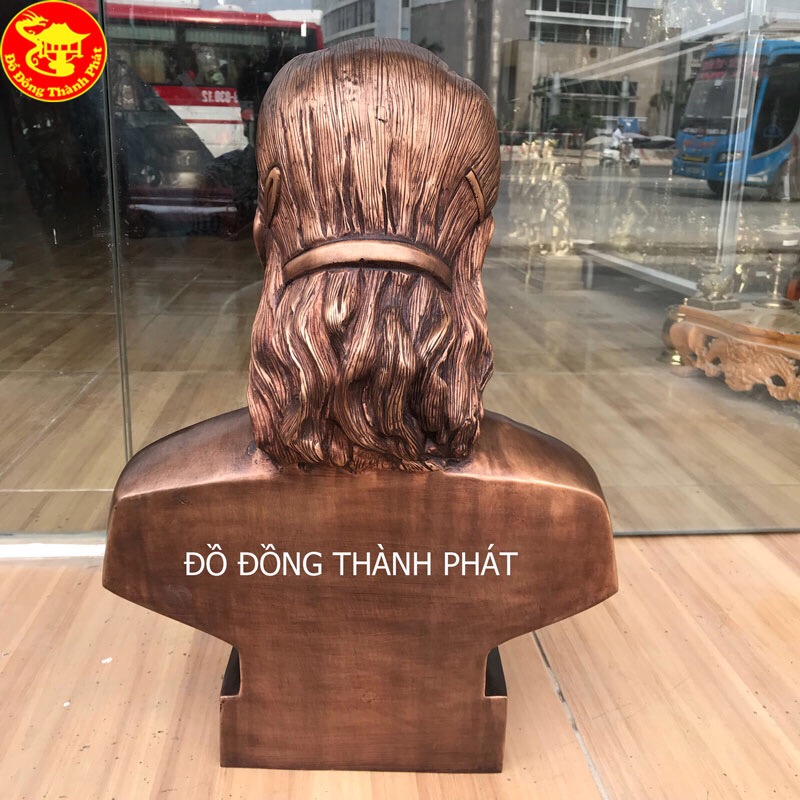 tượng chân dung bán thân bằng đồng