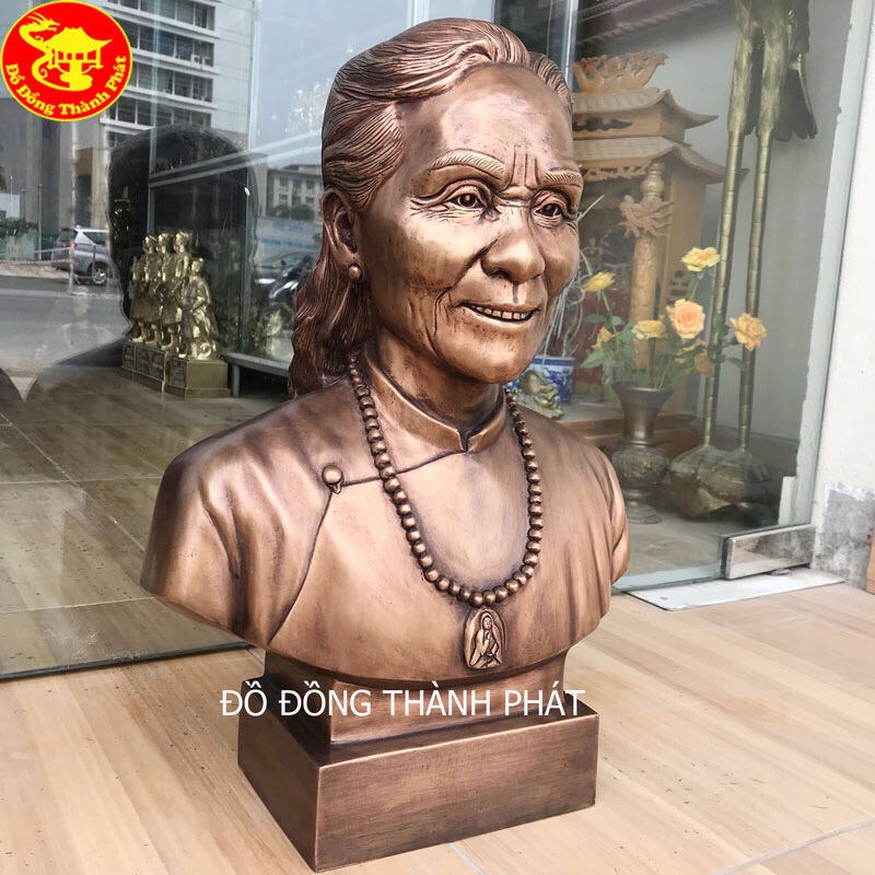 tượng đồng bán thân