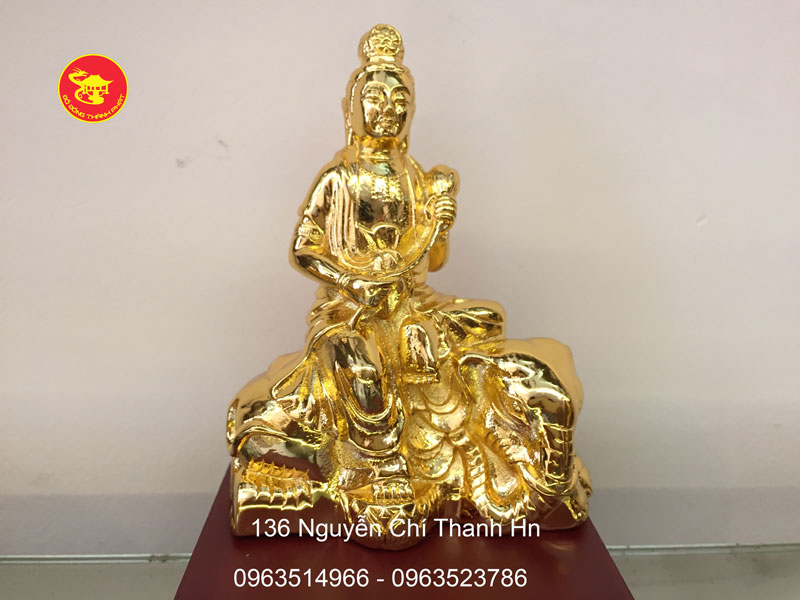 Tượng Phổ Hiền Bồ Tát bằng đồng