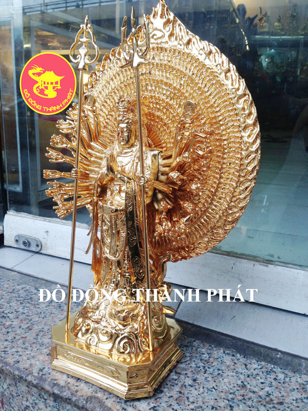 tượng phật bồ tát mạ vàng