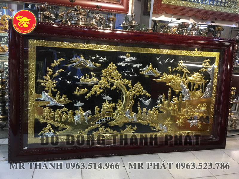 tranh Vinh quy bái tổ tam khí