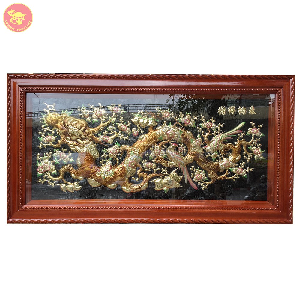 Tranh Mai Hoá Rồng Bằng Đồng