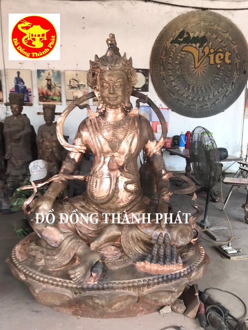 Đúc Tượng Hoàng Thần Tài Bằng Đồng Cao 2 m Đúc Tượng Đồng Đỏ Nguyên Chất Cực Đẹp
