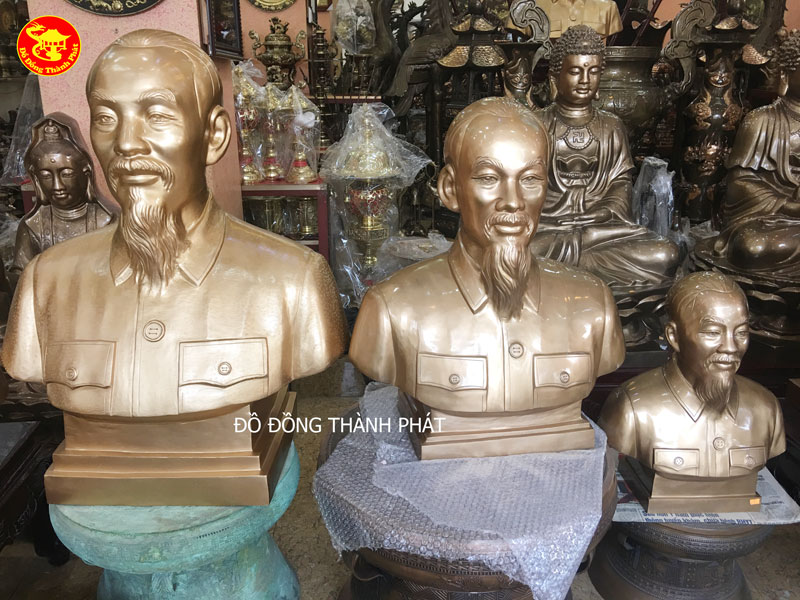 tượng đúc bác hồ