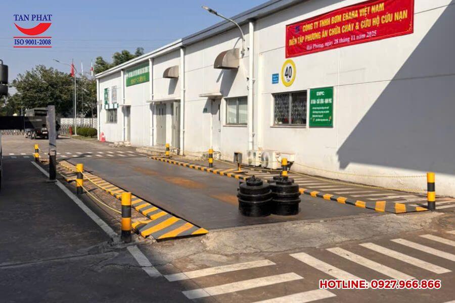 Kiểm định cân ô tô điện tử 40 tấn tại Hải Phòng