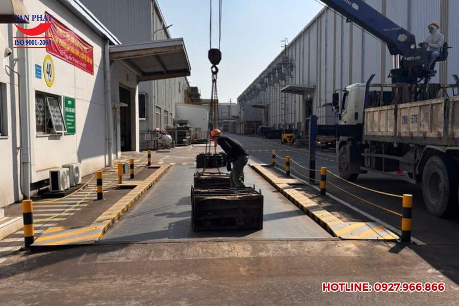 Dịch vụ kiểm định cân ô tô 40 tấn tại Hải Phòng