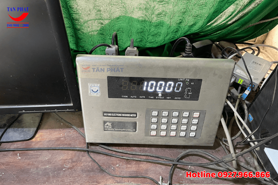 Kiểm định cân ô tô điện tử 120 tấn tại Thanh Ba, Phú thọ