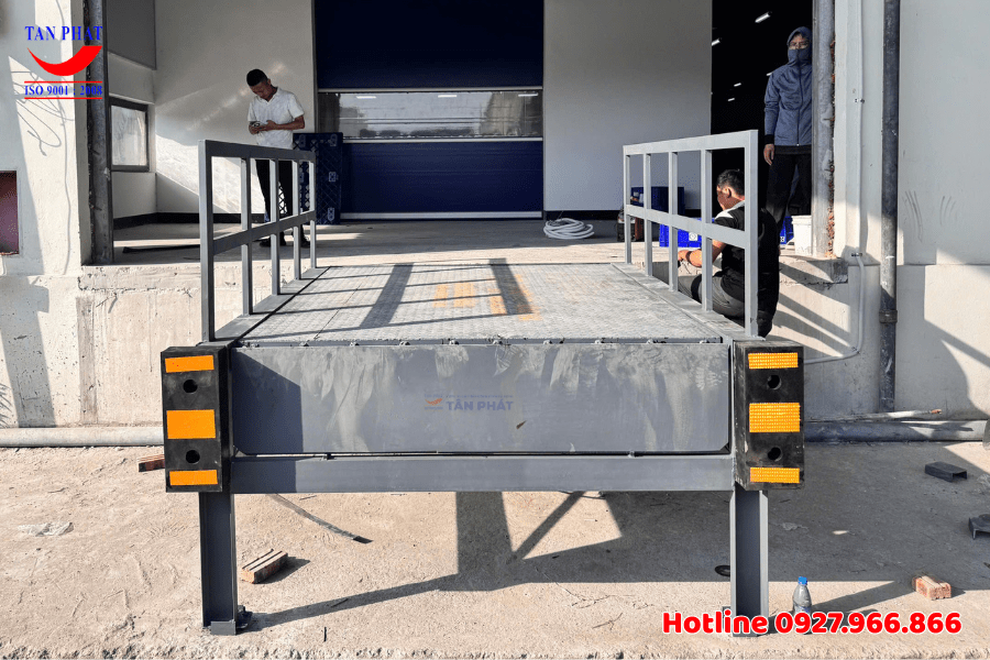 Lắp đặt sàn nâng 3 tấn không hố tại Trung Kênh, Bắc Ninh