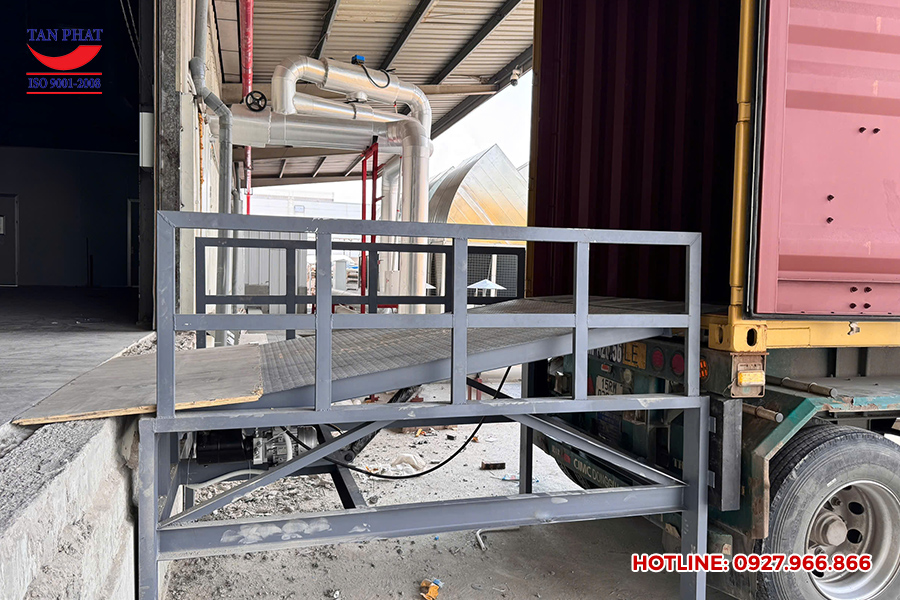 Đơn vị sản xuất thi công lắp đặt Dock Leveler 3 tấn chất lượng