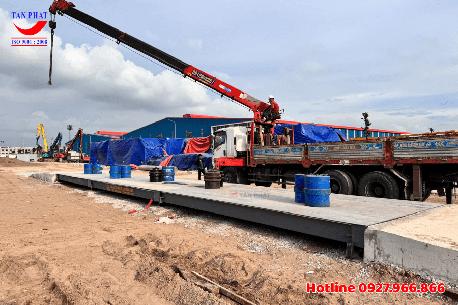 BÀN GIAO CÂN Ô TÔ ĐIỆN TỬ 100 TẤN TẠI YÊN PHONG, BẮC NINH