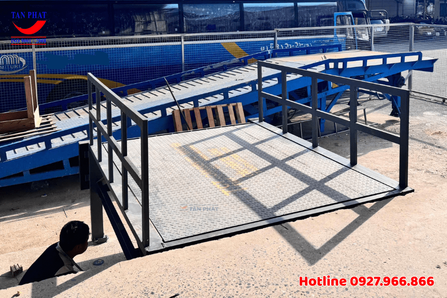 Lắp đặt sàn nâng 3 tấn không hố tại Trung Kênh, Bắc Ninh