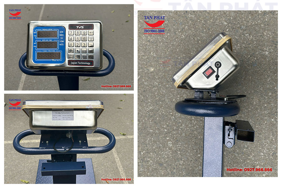 CÂN BÀN ĐIỆN TỬ 600KG CÓ BÁNH XE