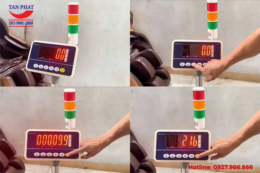 CÂN BÀN ĐIỆN TỬ MTCELL T9 CÓ ĐÈN BÁO