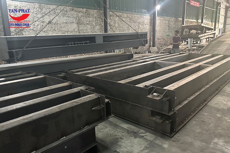 Bàn cân ô tô kết cấu dầm U