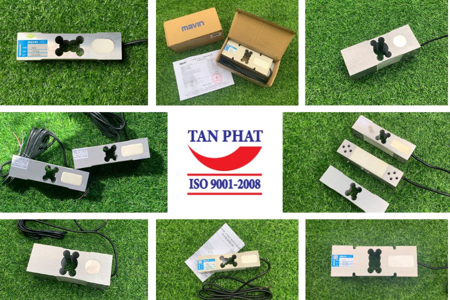 Cân bàn thường dùng các loại loadcell dạng thanh gọt nguyên khối như loadcell UDA Keli, loadcell NA3/NA4 Mavin, loadcell Zemic L6E/L6EC3...