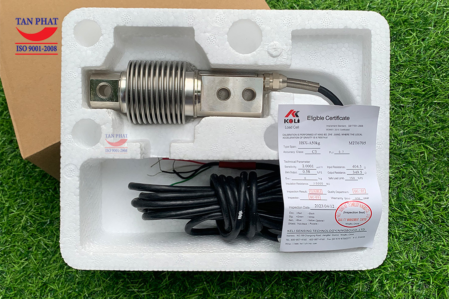 Trọn bộ cảm biến lực HSX 50KG Keli.