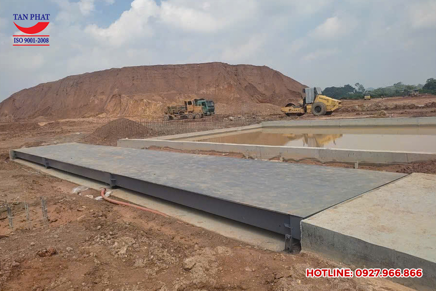 Cân 120 tấn lắp đặt tại Phú Thọ