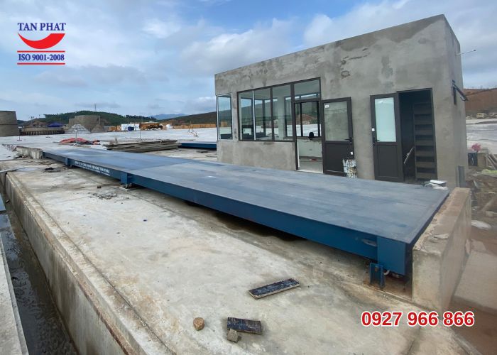 Lắp đặt trạm cân 60 tấn 18m