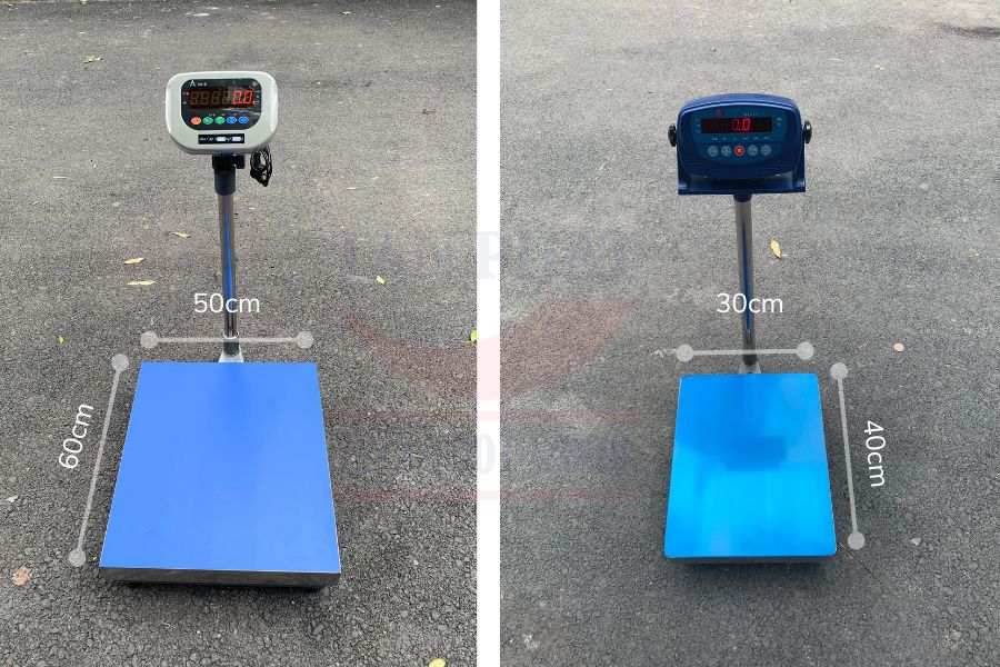 Cân bàn 100kg (50x60cm) - Cân bàn 100kg (30x40cm)