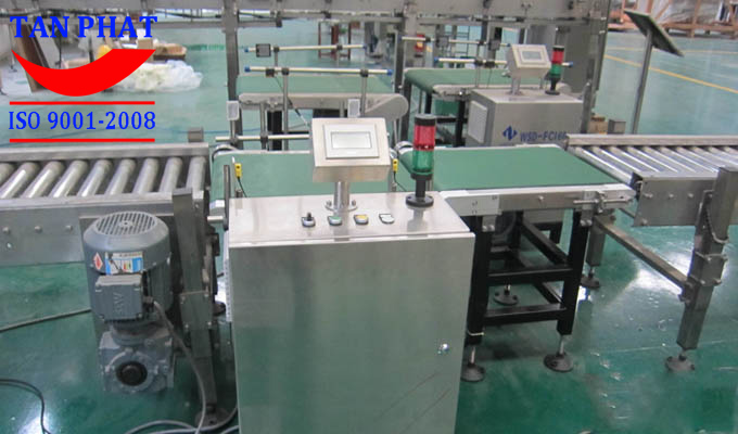 dây truyền cân băng tải điện tử