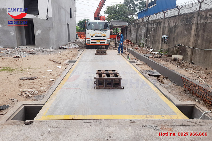 Trạm cân kiểu chìm - Giải pháp tiết kiệm diện tích cho doanh nghiệp có không gian làm việc hạn hẹp.